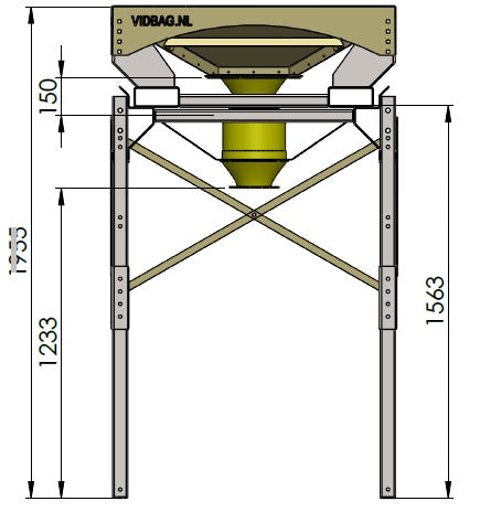 Modulo Palettentrichter